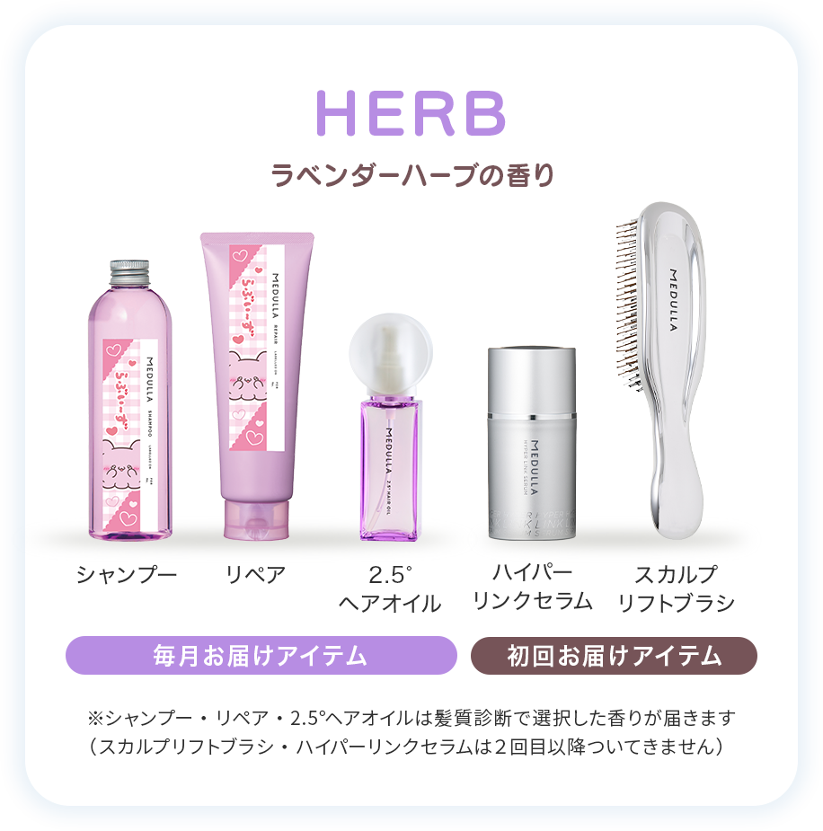 MEDULLA（メデュラ） | パーソナライズシャンプー＆リペア