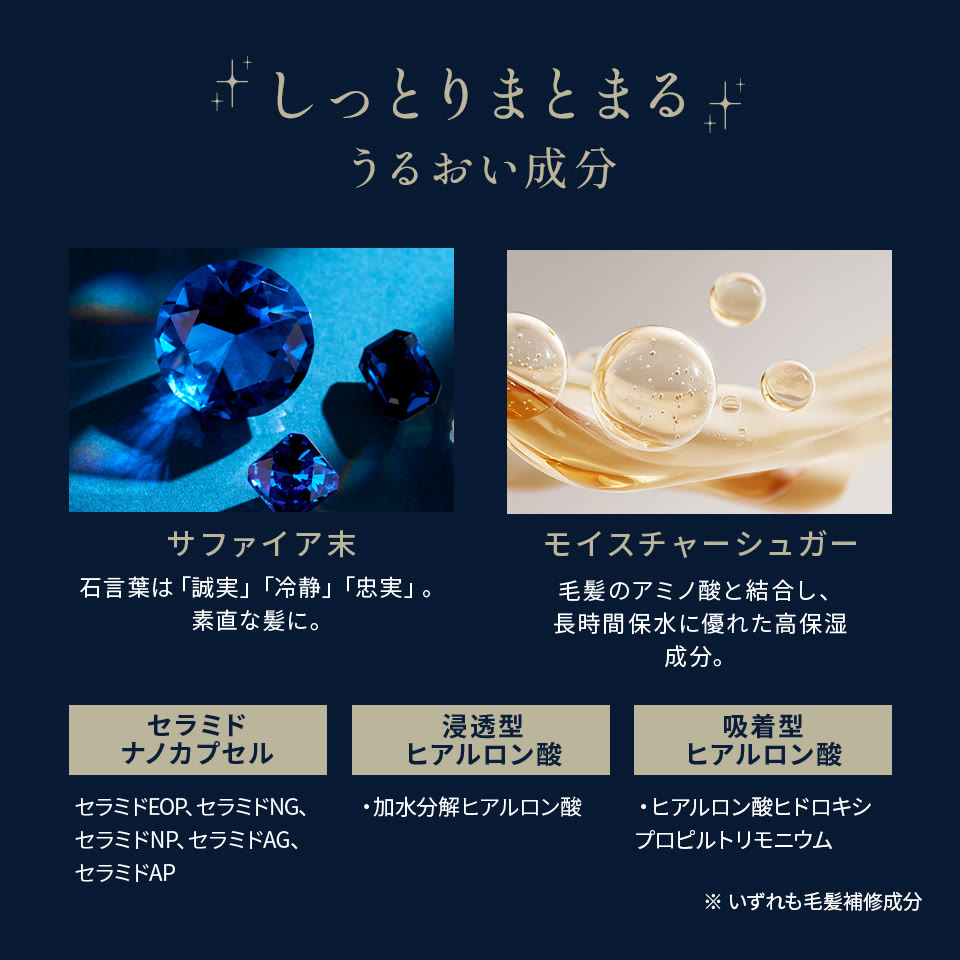 サファイアカプセルの効果や使用感の説明